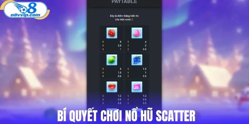 Bí quyết chơi nổ hũ Scatter