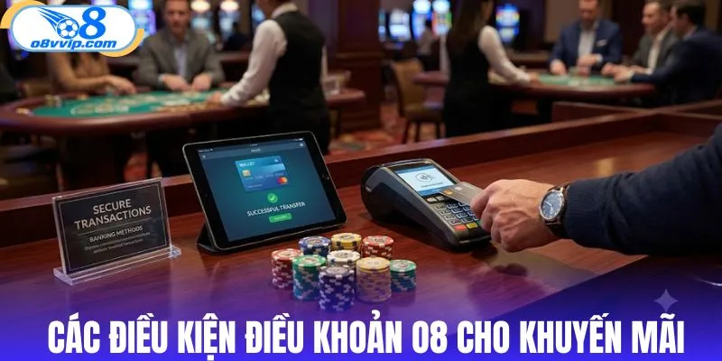 Các điều kiện điều khoản O8 cho khuyến mãi 