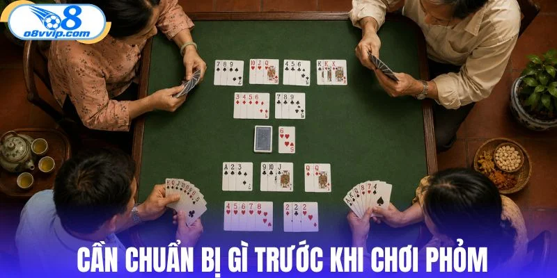 Điều cần biết trước khi bắt đầu một ván phỏm 