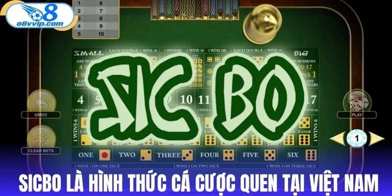 Sicbo là hình thức cá cược quen tại Việt Nam